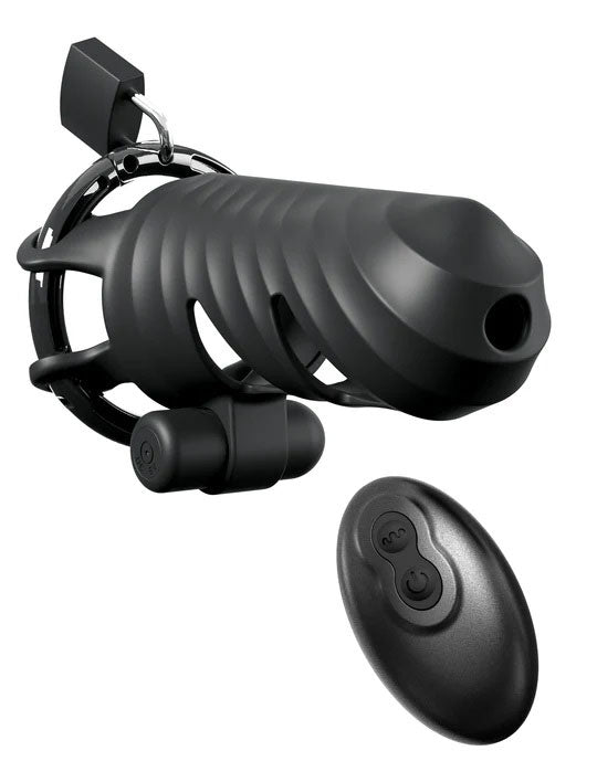 Fantasy C-Ringz (Black) – Remote-Controlled Vibrating Cock Blocker > Cock Ring > Vibrating Main image