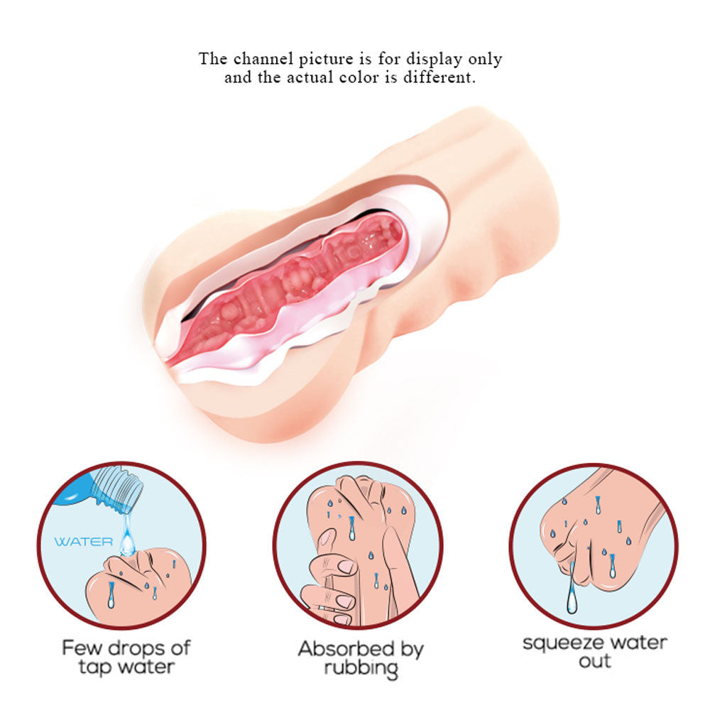 Crazy Bull Realistic Anime Girl 3D Vagina Masturbator – Textured Tunnel Male Masturbator 2.75 Inch Length > Sex Toys For Men > Masturbators > Manual