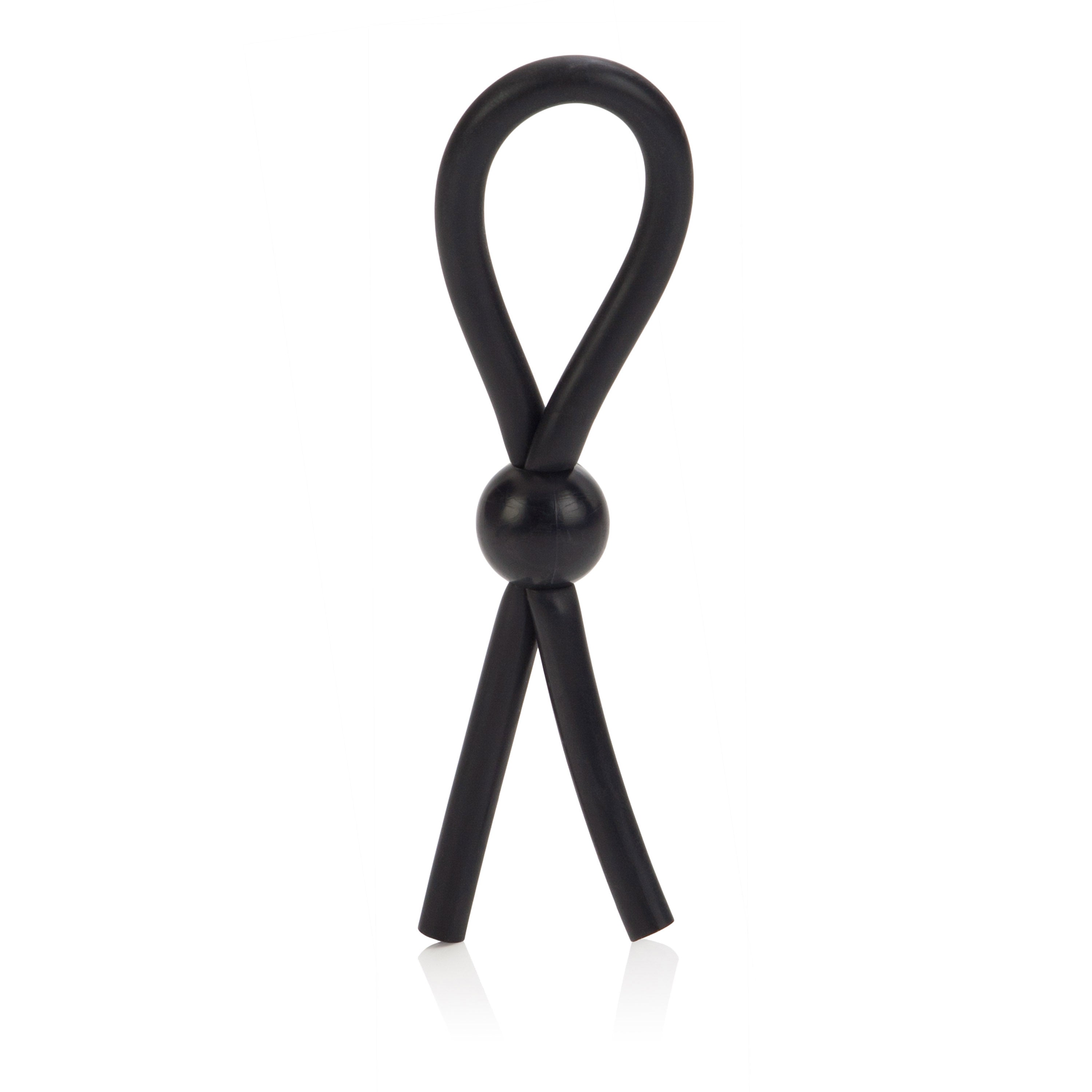 Dr. Joel Erection Enhancing Lasso Black 4.75 Inch Stretchy Adjustable Latex Ring > Cock Ring > Adjustable