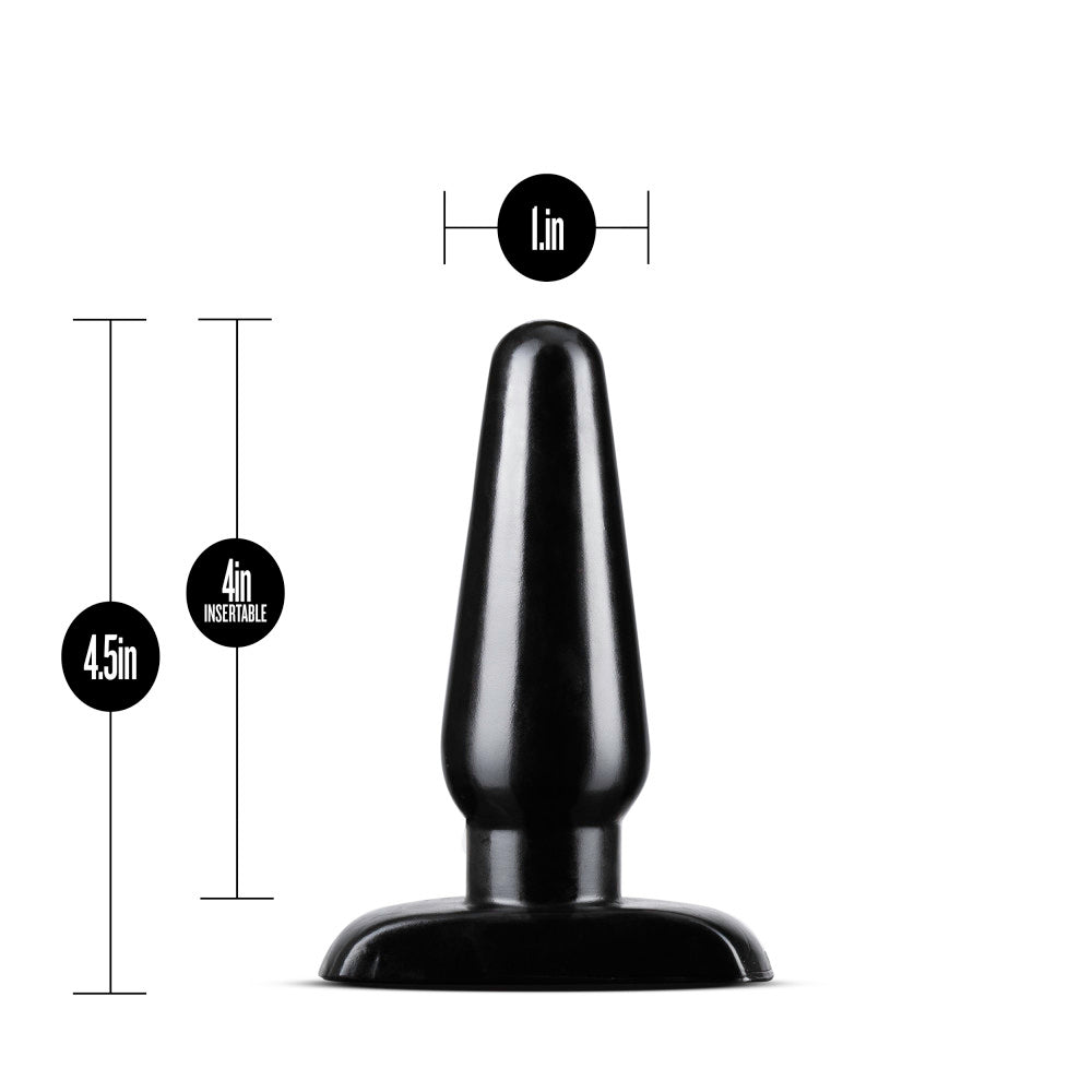 Anal Adventures 3 Pc Basic Plug Kit (Black) – Beginner 4 Inch and Medium > Anal Range > Butt Plug Kits