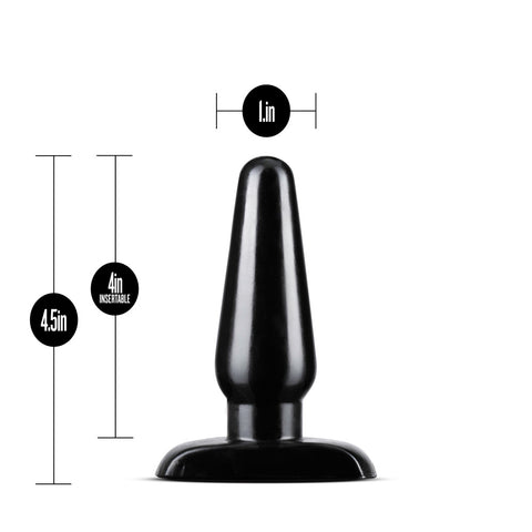 Anal Adventures 3 Pc Basic Plug Kit Black > Anal Range > Butt Plug Kits