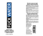 FuckWater Water-Based Lubricant – Premium Glycerin-Free 16 Fl Oz Lubricant > Lube > Water Based