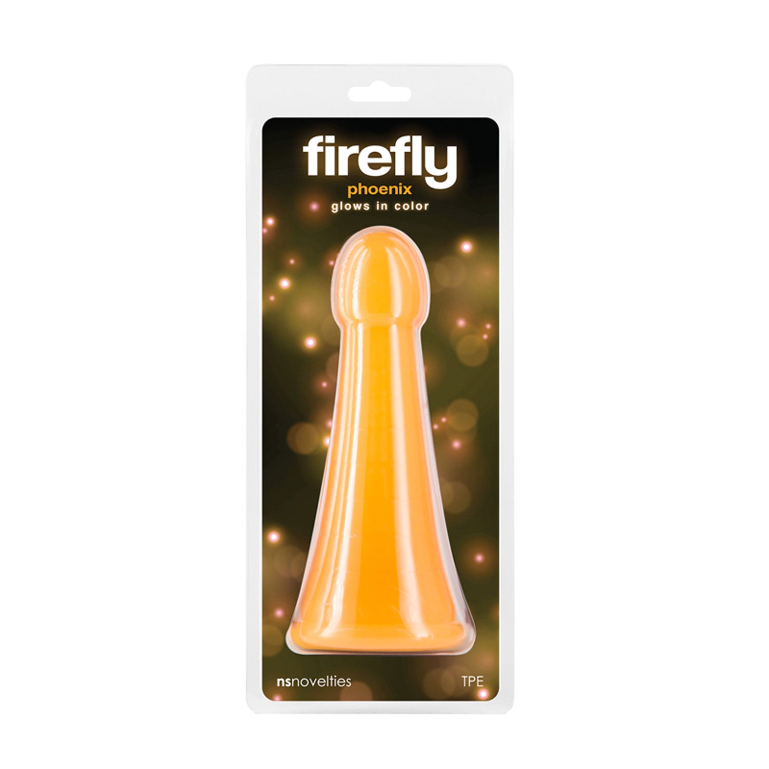 Firefly - Phoenix - Orange 7" Dong 19.2cm Body-Safe TPE DONGS