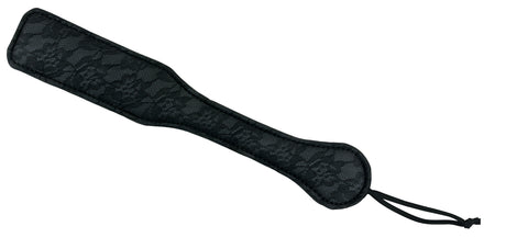 Sincerely Lace Paddle – Luxury Lace Paddle Black Whips & Paddles