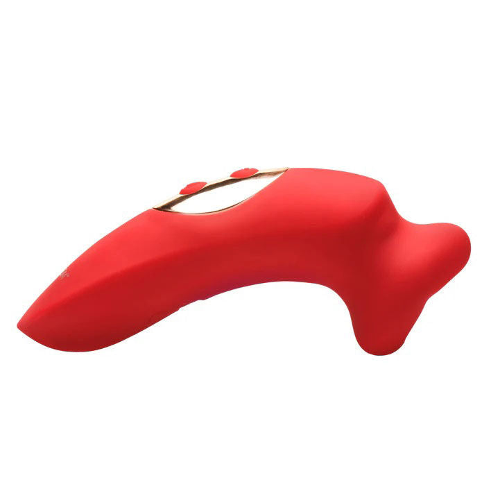Plump Kiss (Red) – Sucking and Vibrating Clitoral Stimulator Vibrators