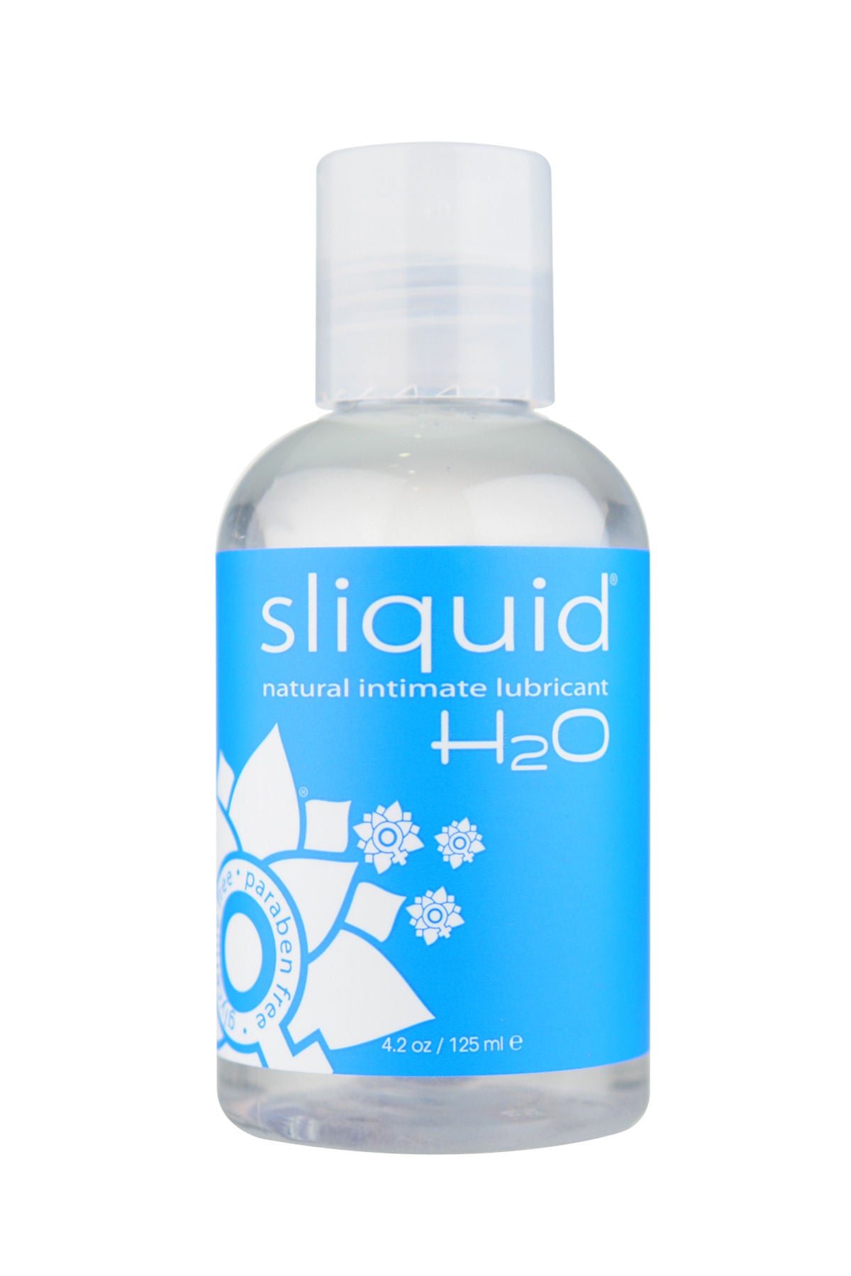 Naturals H20 Water-Based Lubricant 4.2 Fl Oz for Intimacy