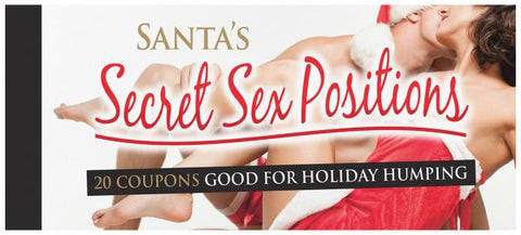 Santa's Secret Sex Position Coupons – Romantic Coupon Book Default Title Gag Gifts & Novelties
