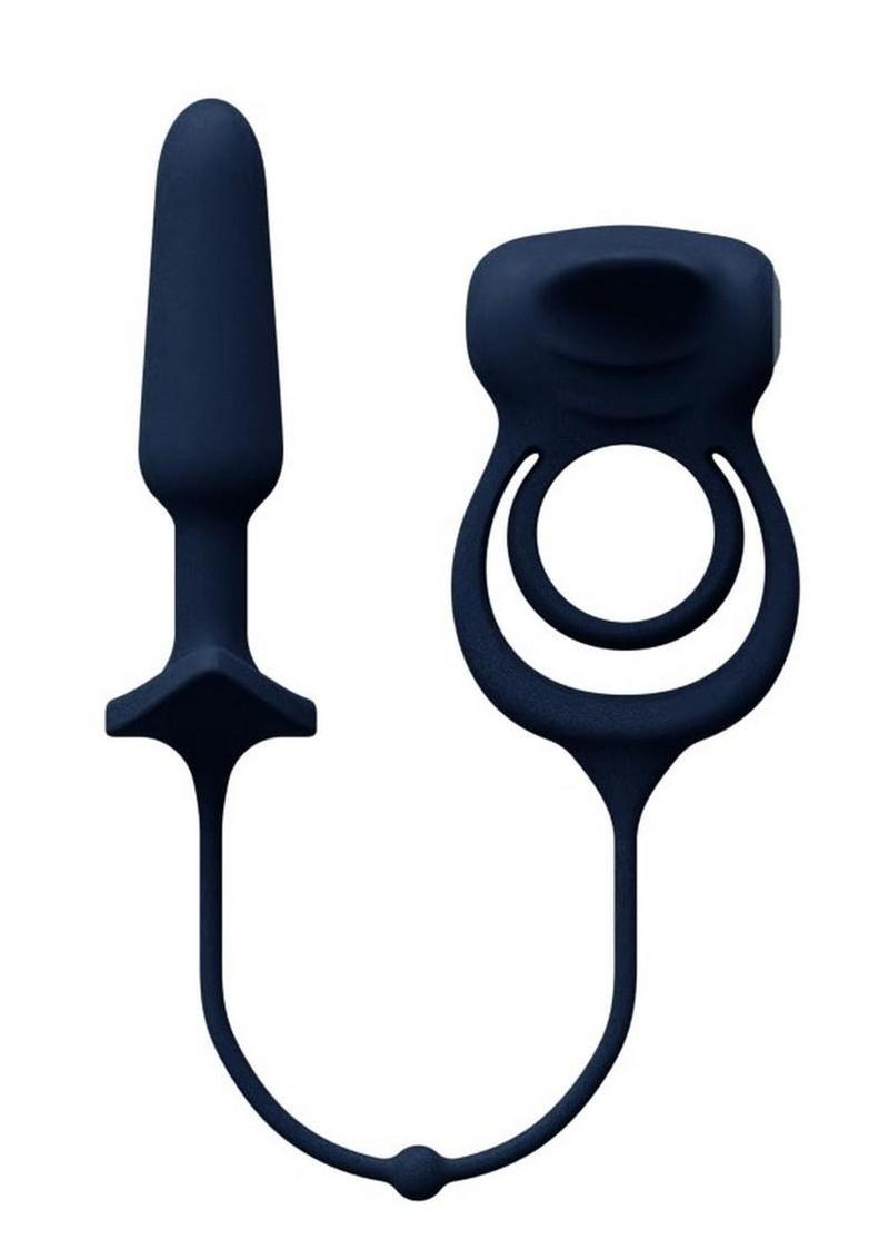 Humper Rechargeable Dual Silicone C-Ring Anal Plug 10 Vibration Modes Secondary image