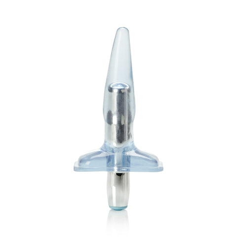 High Intensity Ice Blue Vibro Tease Stimulator Anal Toy Butt Plugs - Vibrating