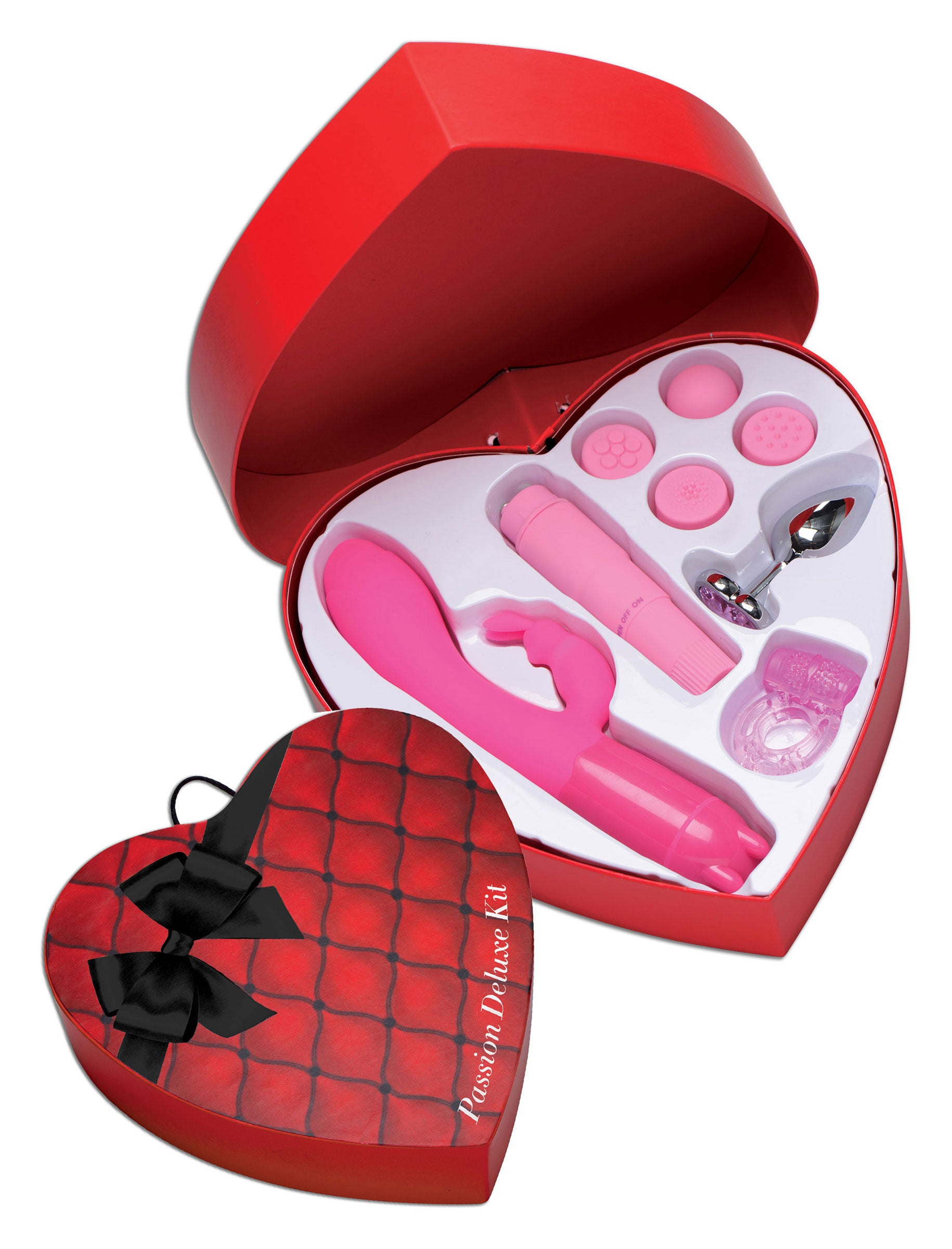 Passion Deluxe Adult Intimacy Kit with Vibrator and Plug Set > Sex Toys > Sex Kits