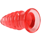 Doc Johnson Crystal Jellies Anal Twist – 5 Inch Phthalate-Free Butt Plug > Anal Range > Butt Plugs