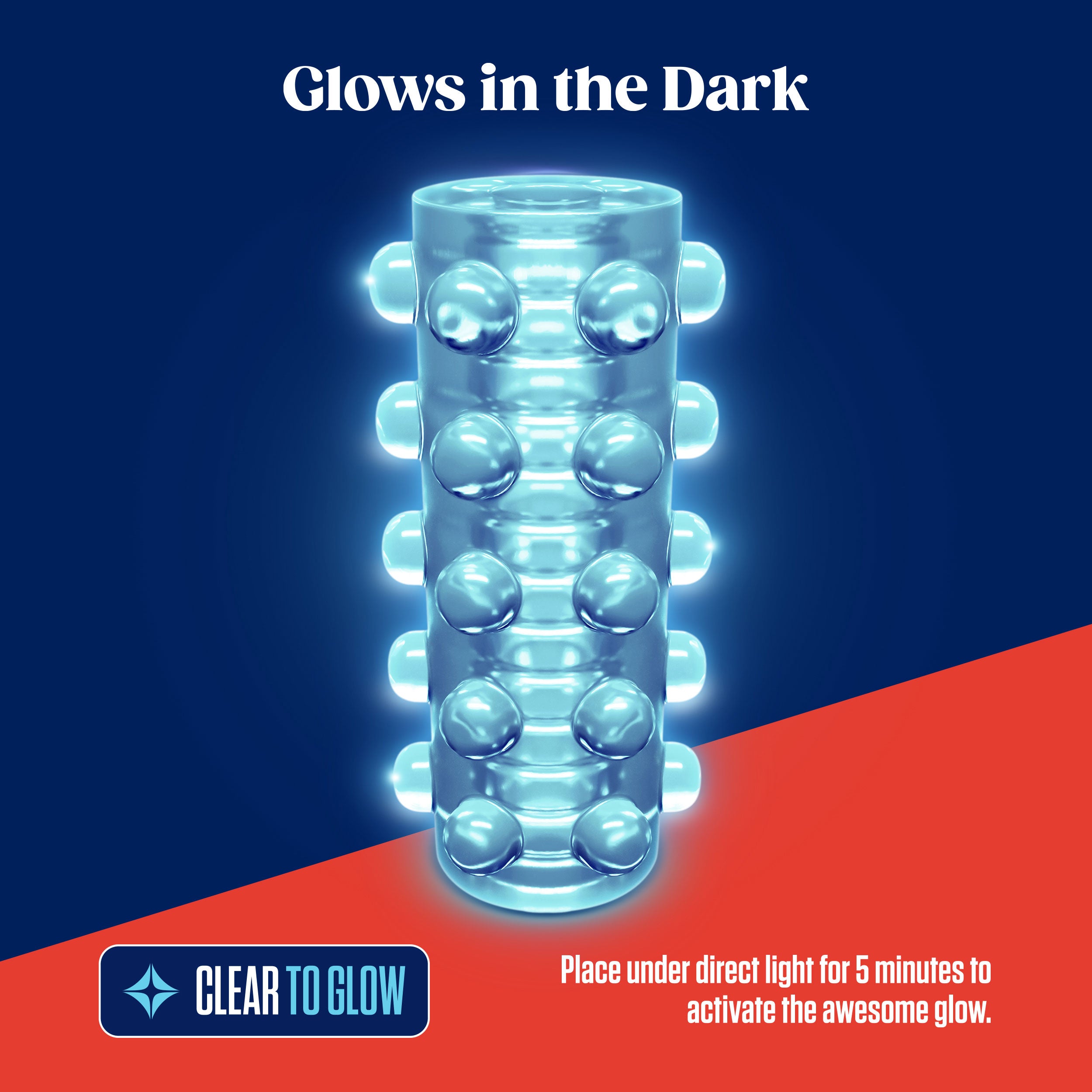 Rize Swich Self Lubricating Clear Stroker Compact Travel > Sex Toys For Men > Masturbators > Manual