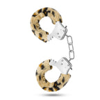 Temptasia Adjustable Leopard Print Cuffs > Bondage Gear > Handcuffs