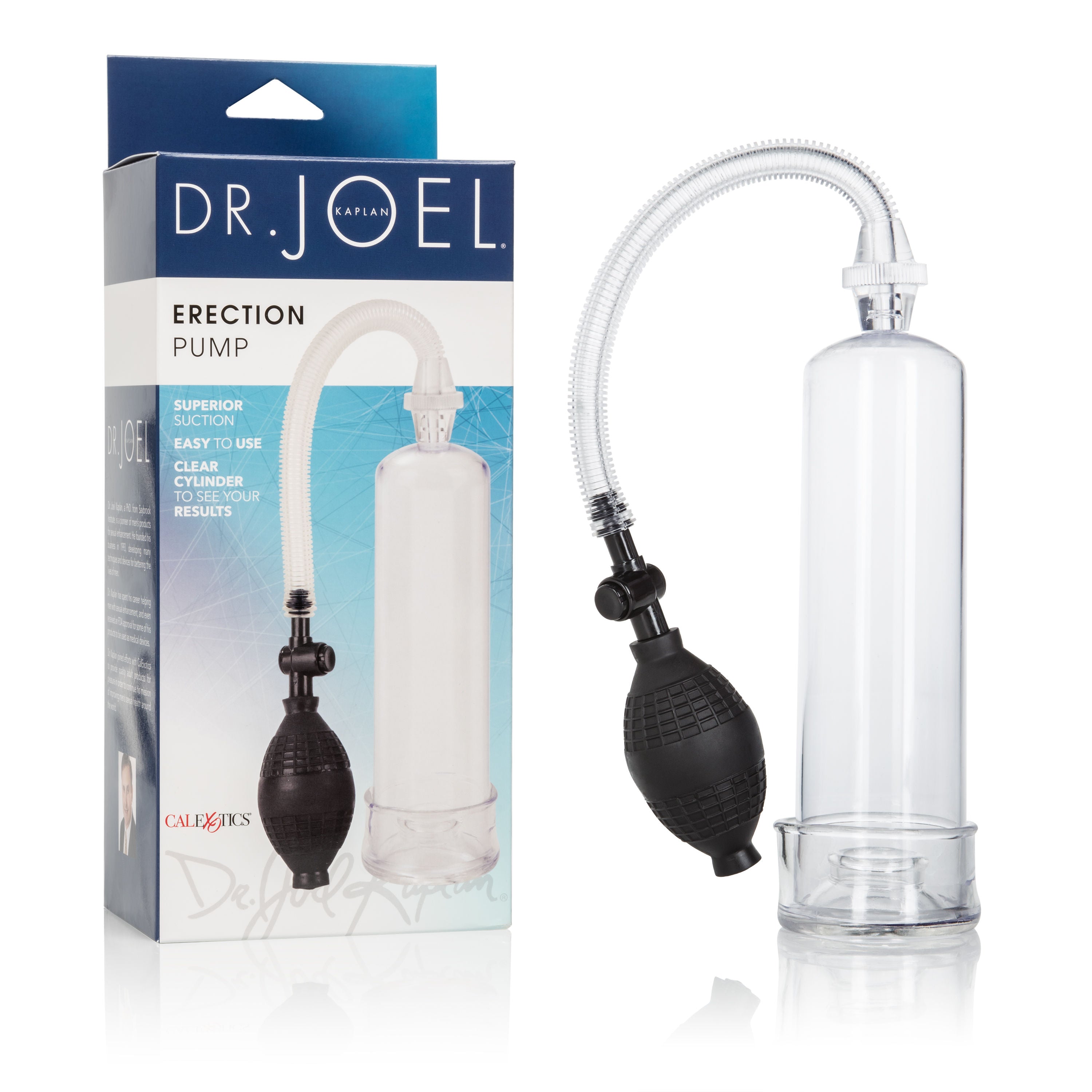 Dr Joel Kaplan Penis Pump with Soft Donut and Easy Squeeze Bulb PUMPS