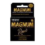Trojan Magnum Raw 3 Ct Condoms > Essentials > Condoms