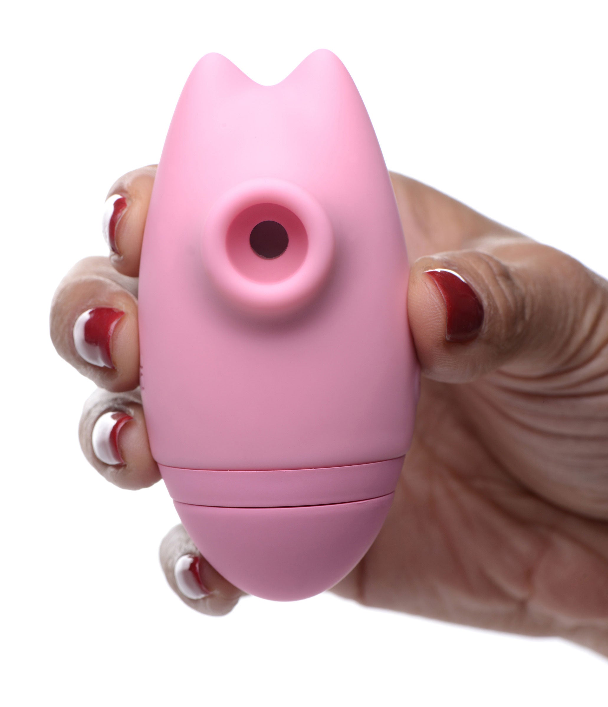 Shegasm Kitty Licker Triple Clit Stimulator Pink Vibrator Suction Stimulator