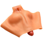 Large Silicone Strap-On Panties with Poseable Dildo and Balls Large > Gender > Bodyforms