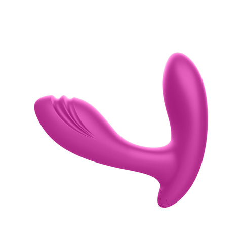 Epiphany Clitoral Rollerball Panty Vibe (Berry) – Remote-Controlled Dual Motor Panty Vibrator > Sex Toys For Ladies > Panty Vibes