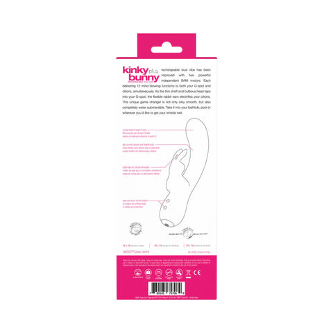Kinky Bunny Plus Rabbit and G-Spot Vibrator > Vibrators > Ladies > Rabbit