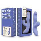 Blush Collection Simone Rabbit Vibrator with G-Spot Tapping Purple > Vibrators > Ladies > Rabbit
