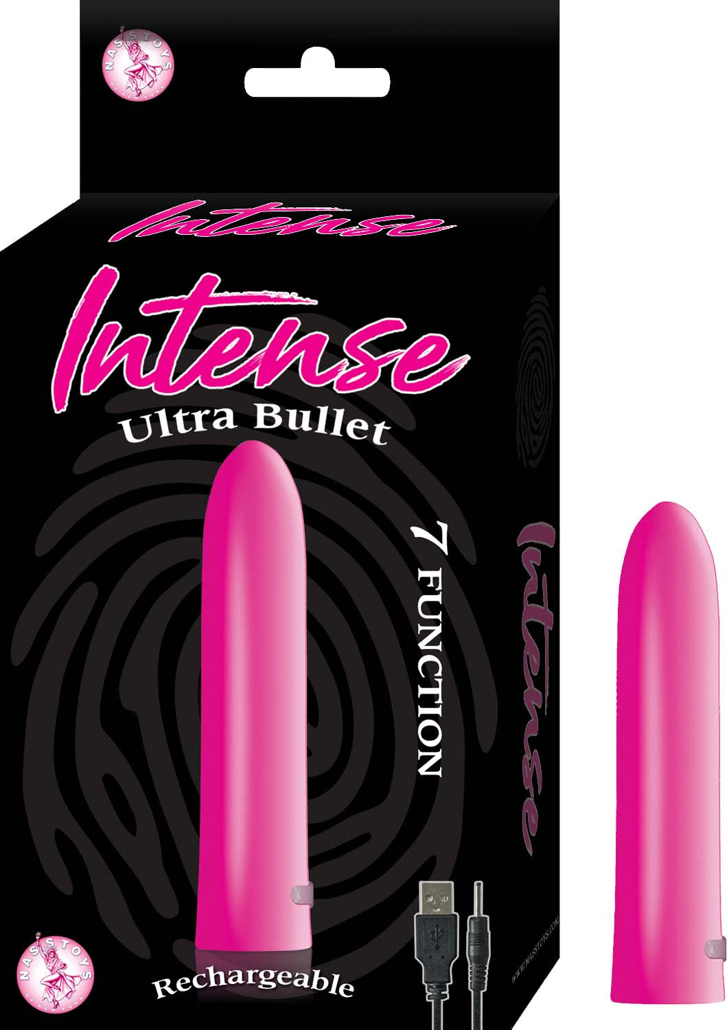 Intense Ultra Bullet Vibrator Pink Waterproof Discreet Design Secondary image