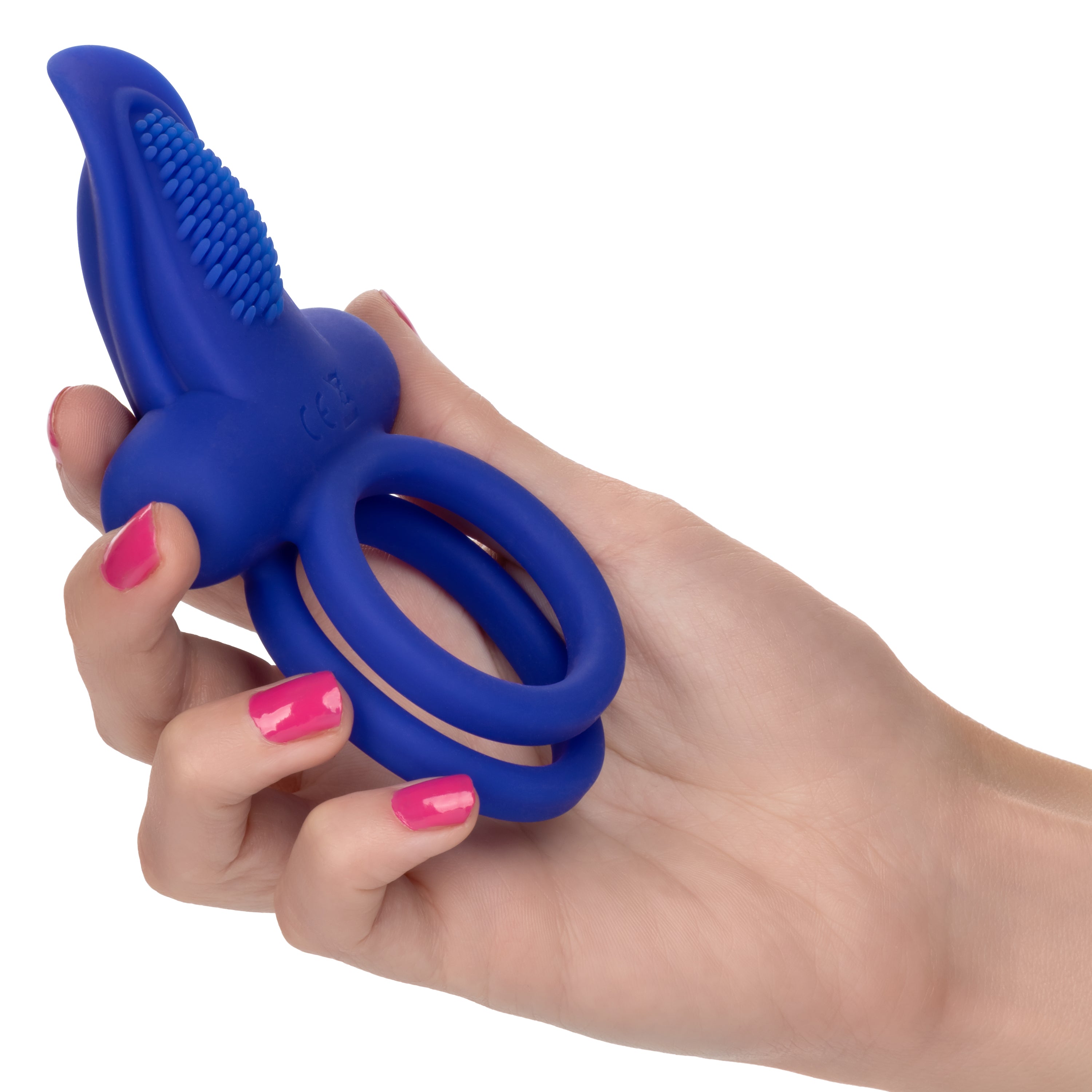Silicone Rechargeable Dual Pleaser Enhancer -DO- Cock Rings Vibrating