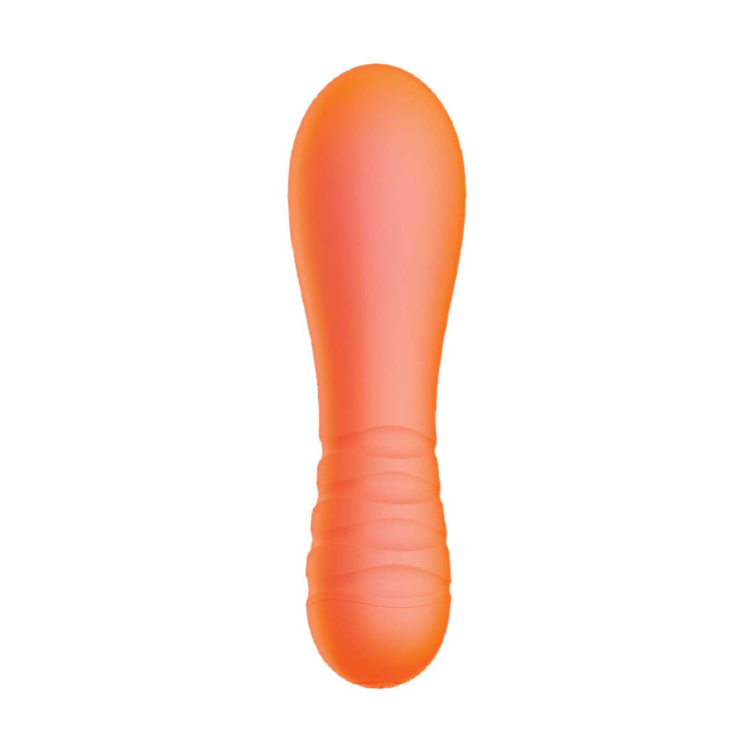 Nasstoys Orange Glaze – Vibrant Silicone Bullet Vibrator With Textured Handle BULLETS