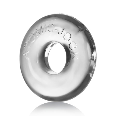 OXBALLS RINGER 3-pack of DO-NUT-1 cockrings CLEAR COCK RING Set