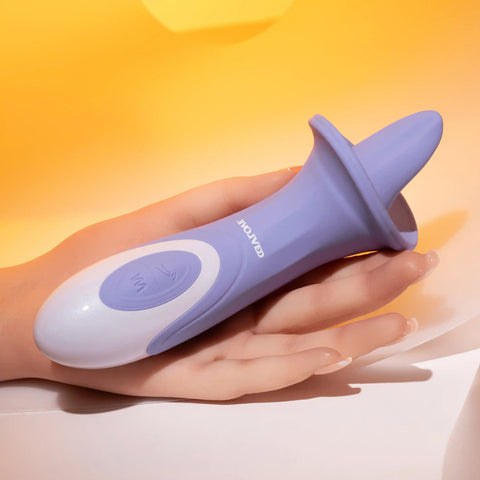 Evolved Lix and Kisses Purple Rechargeable Flicking Tongue Stimulator STIMULATORS