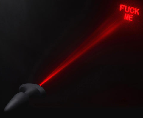 Laser Anal Plug with Remote Control and Pulsating Vibration Butt Plugs - Vibrating