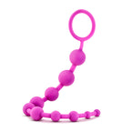 Luxe Silicone 10 Beads Pink 12.5 Inch Anal Toy Pink > Anal Range > Anal Beads