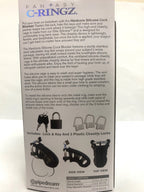 C Ringz Hardcore Silicone Cock Blocker Chastity Cage > Bondage Gear > Male Chastity