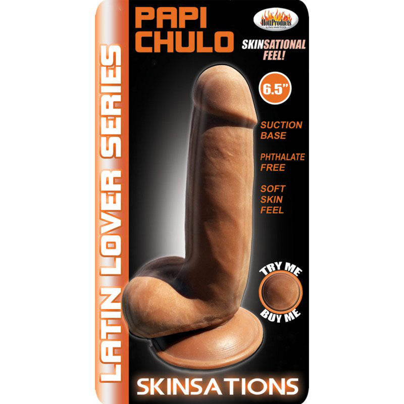 Skinsations Latin Lover 6.5 Inch Realistic Dildo Papi Chulo Dongs Realistic