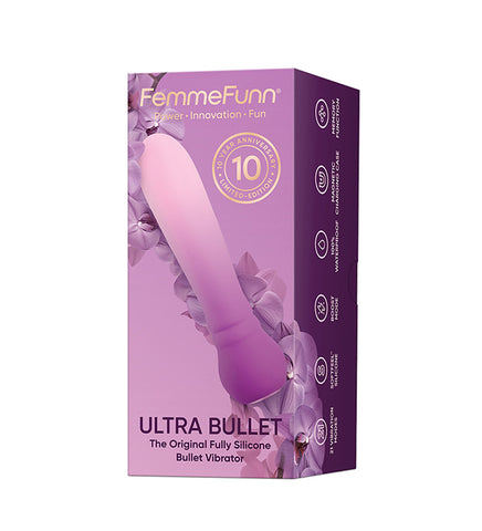 Anniversary Ultra Bullet Vibrator Orchid Silicone Intimacy Toy Purple BULLETS