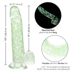 Naughty Bits I Leaf Dick – Glow-in-the-Dark 8 Inch Dildo > Dildos > Realistic Dildos