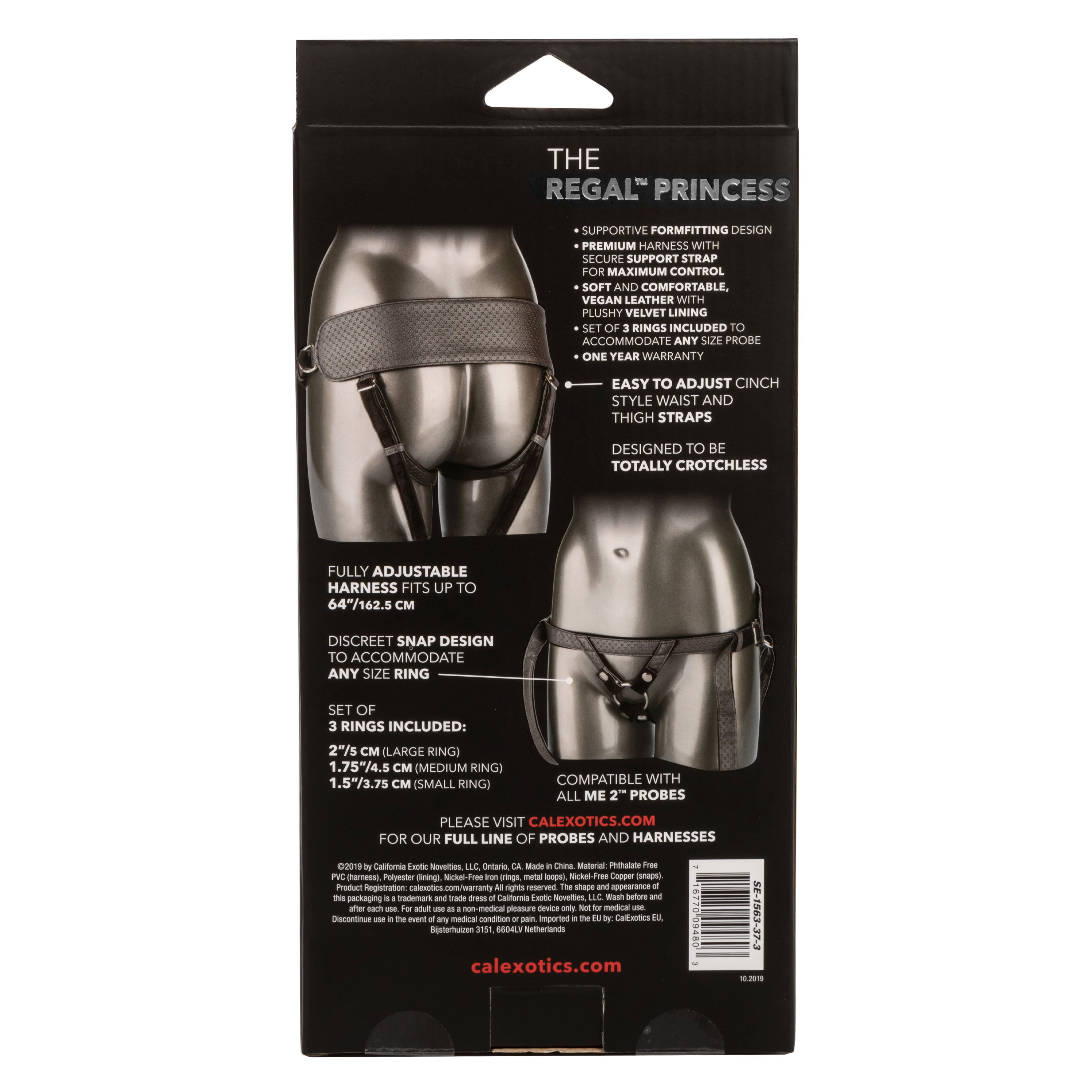 Her Royal Harness Regal Princess Crotchless Harness Pewter Default Title > Dildos > Strap On Harnesses
