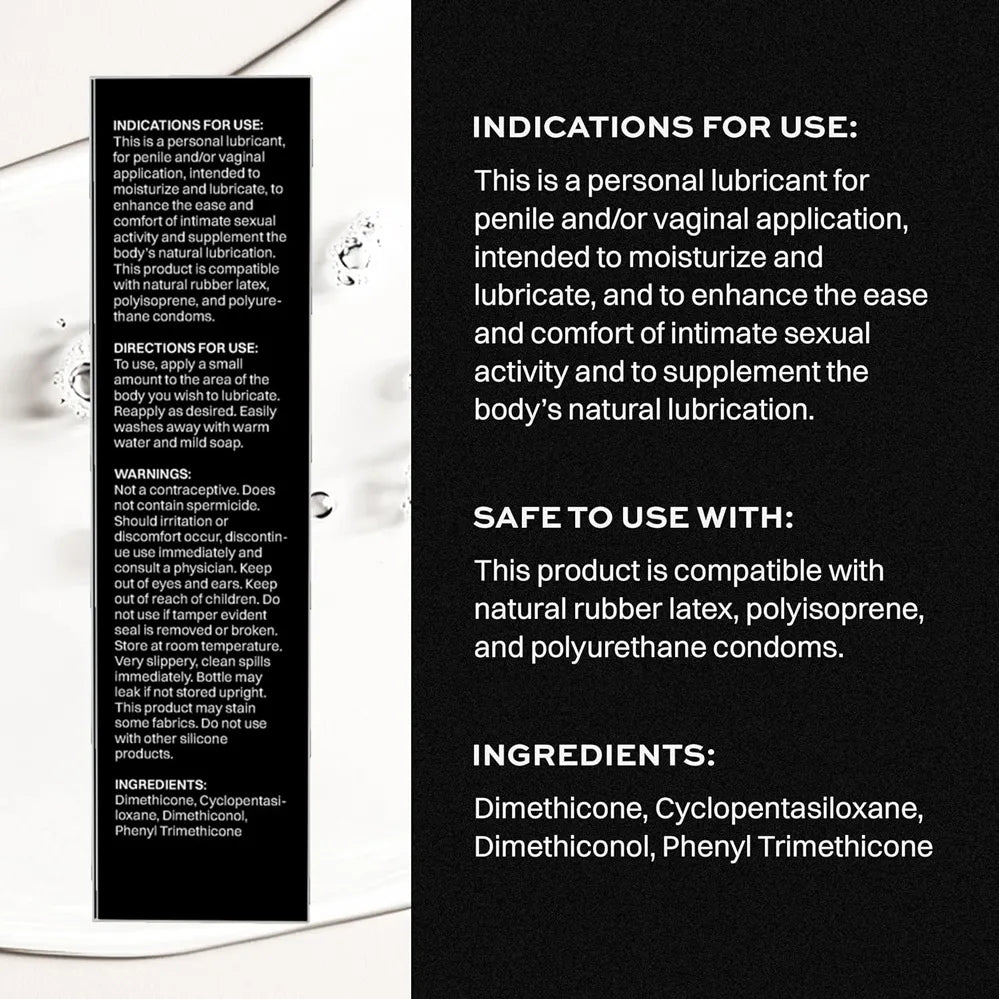 Wet Platinum Luxury Silicone Lubricant – Premium Long-Lasting Formula 128oz > Lube > Silicone