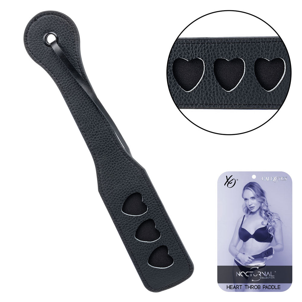 Nocturnal Collection Heart Throb (Red) Paddle – Playful Paddle > Bondage Gear > Paddles