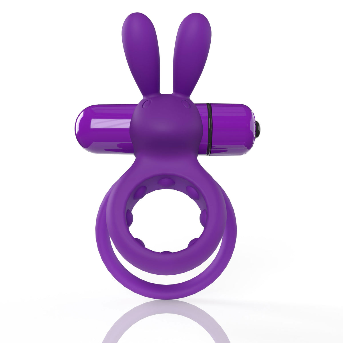 Screaming O 4B Ohare Grape – Wearable Double Ring Rabbit Vibrator with Deep Bass Vibrations > Cock Ring > Vibrating