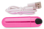 Bang! 10X Vibrating Metallic Bullet – USB Rechargeable Bullet Vibrator > Vibrators > Mini Vibrators