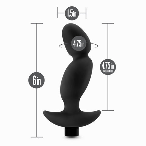 Anal Adventures Vibrating Silicone Prostate Massager 04 > Anal Range > Prostate Massagers