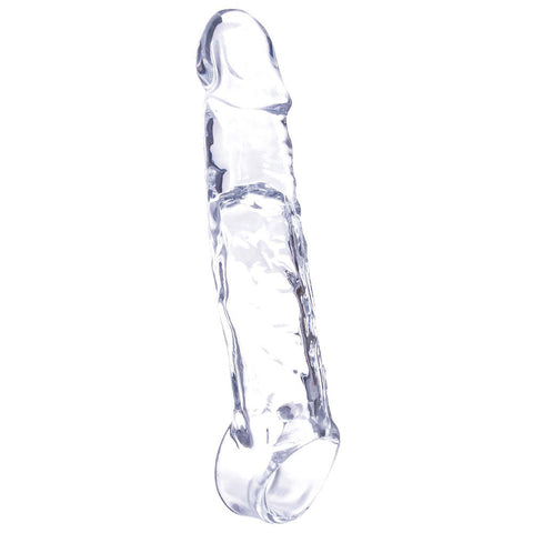Nasstoys Magic Penis Extender and Ball Strap Clear 6.5 Inch SLEEVES