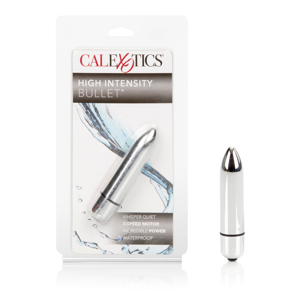 CalExotics High Intensity Bullet (Black) – Waterproof Compact Vibrator > Vibrators > Mini Vibrators