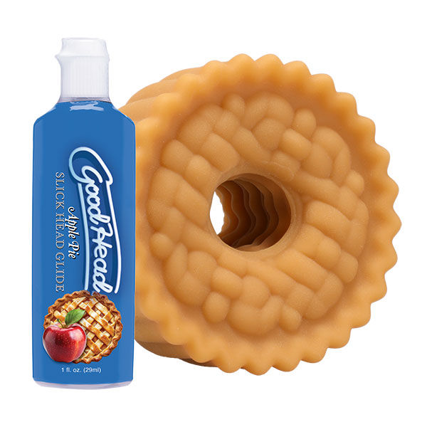 Goodhead Apple Pie Blowjob Set – Textured UltraSkyn Stroker Kit > Sex Toys For Men > Masturbators > Manual