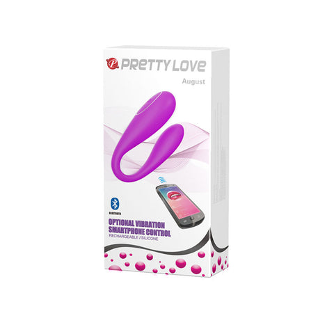 Pretty Love August Bluetooth Vibrator with Smartphone Control Vibrators
