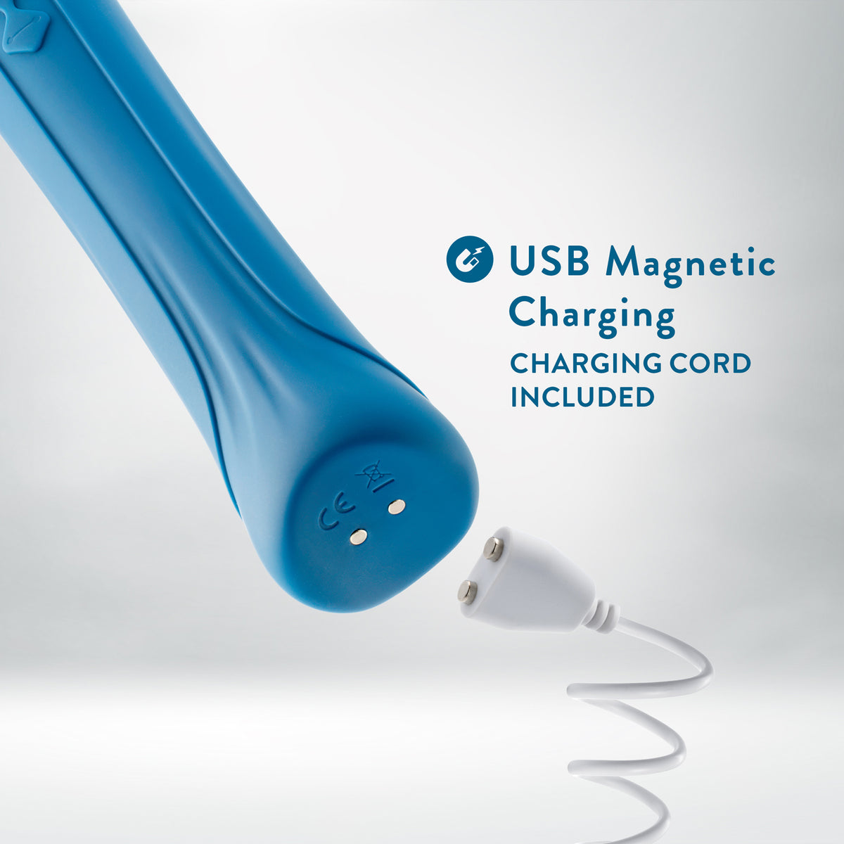 Blush Dianna Teal Wireless Vibrating Massager with 20 Modes Blue > Sex Toys > Massage Wands