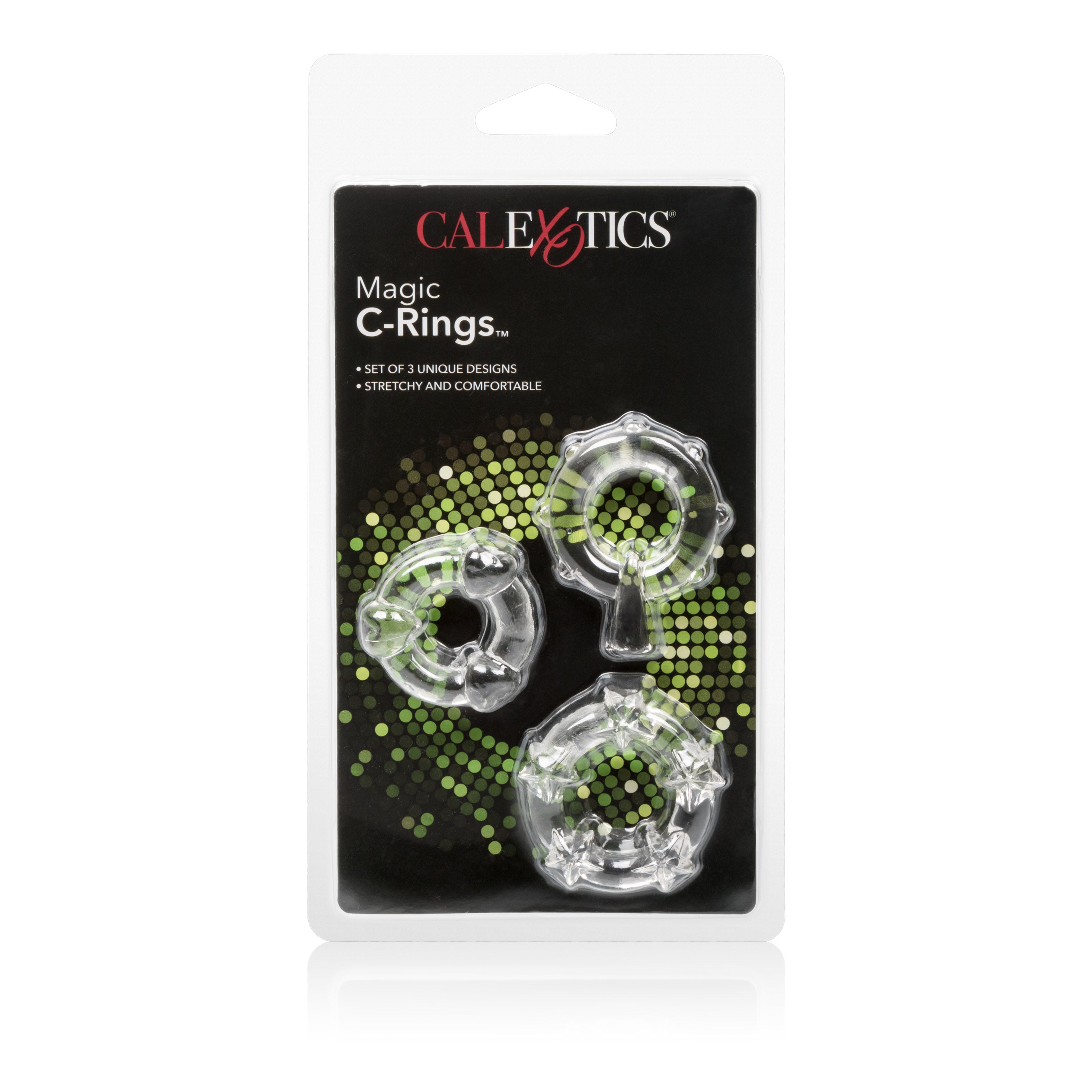 Magic Blue C-Rings Adult Intimacy Toy for Enhanced Performance COCK RING Set