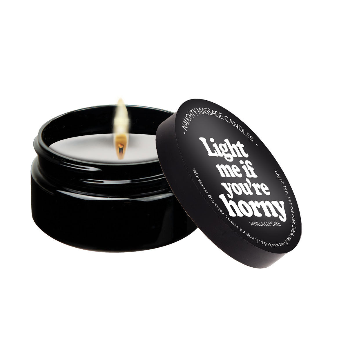 Kama Sutra Vanilla Massage Candle Light Me If You're Horny Default Title Massage Candles
