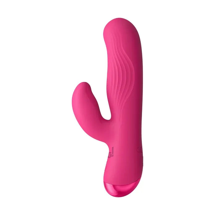 Bg Ribbed Silicone Rabbit Vibrator Pink > Vibrators > Ladies > Rabbit