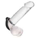 Alpha Liquid Silicone Muscle Ring Stretchy Comfortable Enhancer Ring Black > Cock Ring > Single